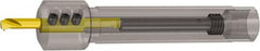 Vargus - Internal Thread, Neutral Cut, 5/8" Shank Width x 0.63" Shank Height Indexable Threading Toolholder - 3.74" OAL, 6.0SIR Insert Compatibility, SMC Toolholder, Series Micro - Makers Industrial Supply