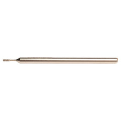 0.03″ × 0.079″ × 0.25″ Electroplated CBN Mounted Point 150 Grit - Makers Industrial Supply