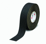 List 310 4" x 60' Slip-Resistant Medium Resilient Tape - Black - Makers Industrial Supply