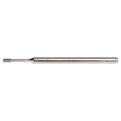 0.07″ × 0.157″ × 1″ Electroplated CBN Mounted Point 100 Grit - Makers Industrial Supply