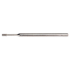 0.08″ × 0.157″ × 0.5″ Electroplated CBN Mounted Point 200 Grit - Makers Industrial Supply