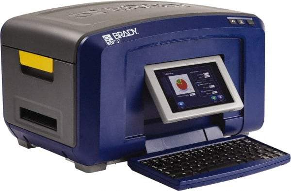 Brady - Desktop Label Printer - 300 DPI Resolution, 19" Wide x 14-1/4" Long - Makers Industrial Supply