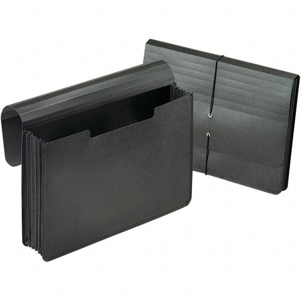 Pendaflex - 16-1/4 x 10-1/4", Legal, Black, 5-1/4" Expanding Wallet - Makers Industrial Supply