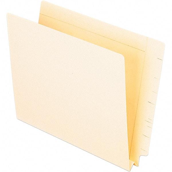 Pendaflex - 12-1/2 x 9-1/2", Letter Size, Manila, Expandable File Folders with End Tab Pocket - 14 Point Stock, Straight Tab Cut Location - Makers Industrial Supply