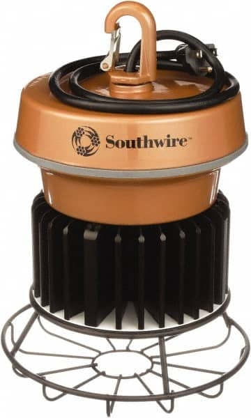 Southwire - 15 Conductor, 120 VAC, 78 Watt, Temporary String Light - 3' SJTW-A Cord, Metal - Makers Industrial Supply