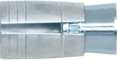 Powers Fasteners - 3/8" Diam, 5/8" Drill, 1-5/16" OAL, Drop-In Concrete Anchor - 304, Zamac 7 Zinc/Stainless Steel, Flange Head, Hammer Drive, 5/8" Thread Length - Makers Industrial Supply