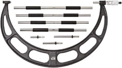 Starrett - Interchangeable-Anvil Micrometers Operation Type: Mechanical Minimum Measurement (mm): 300.00 - Makers Industrial Supply