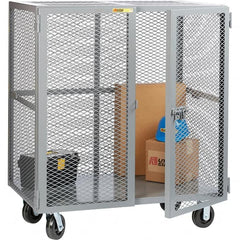 Little Giant - Mobile Storage Cabinet - Steel, 73" Wide x 33" Deep x 57" High - Makers Industrial Supply