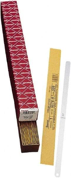 Starrett - Feeler Gage Sets Maximum Thickness (Decimal Inch): 0.0010 Minimum Thickness (Decimal Inch): 0.0300 - Makers Industrial Supply