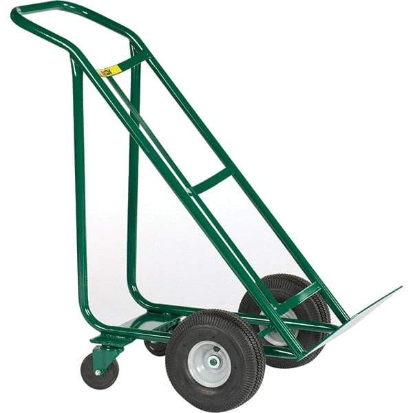 Little Giant - 800 Lb Capacity 47" OAH Hand Truck - Continuous Handle, Steel, Pneumatic Wheels - Makers Industrial Supply