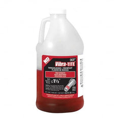 Vibra-Tite - 1 L Jug, Red, High Temp/High Strength Threadlocker - Makers Industrial Supply