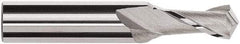 Magafor - 4mm Diam, 0.315" LOC, 2 Flute, 120° Point Angle, Solid Carbide Drill Mill - Bright Finish, 2" OAL, 0.197" Shank Diam - Makers Industrial Supply