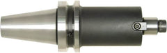 Bilz - HSK100A Taper Shank 1-1/4" Pilot Diam Shell Mill Holder - 2-1/4" Flange to Nose End Projection, 2-3/4" Nose Diam, 5/8-18 Lock Screw, Through-Spindle Coolant - Exact Industrial Supply