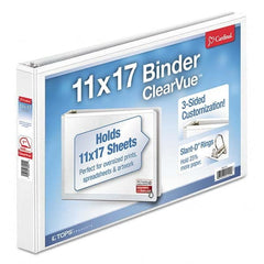 Cardinal - Ring Binders Binder Type: View Capacity: 1" - Makers Industrial Supply