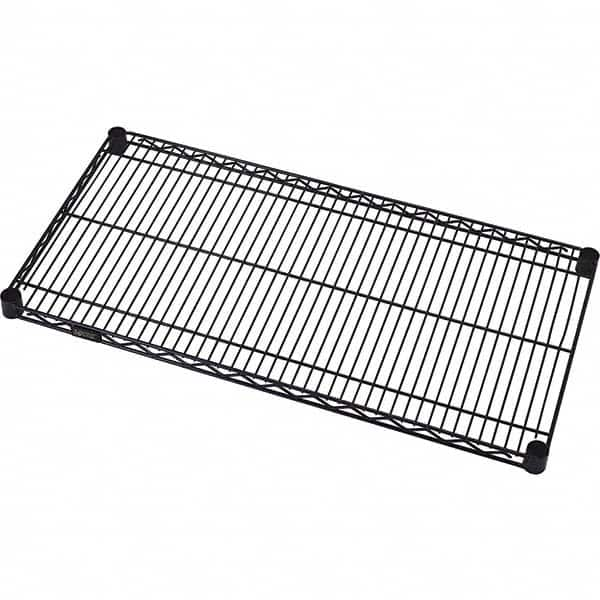 Quantum Storage - 1 Shelf Wire Shelving Unit - 24" Wide x 24" Deep x 1" High, - Makers Industrial Supply