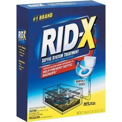 Rid-X - 6 19.6-oz Boxes Powdered Drain Cleaner - Makers Industrial Supply