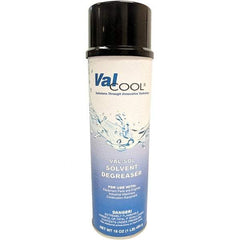 ValCool - 20 oz Can Cleaner/Degreaser - Aerosol, Solvent-Based, Unscented - Makers Industrial Supply