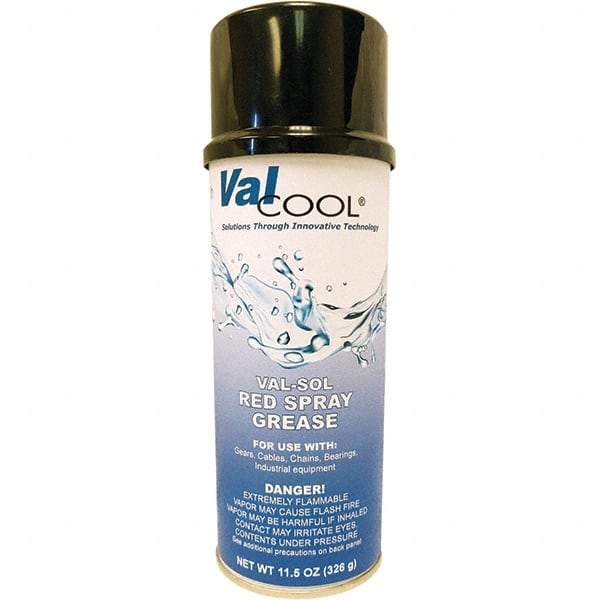 ValCool - 16 oz Can Spray Lubricant - Red - Makers Industrial Supply