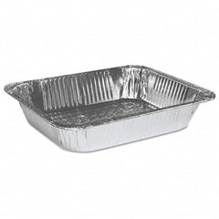 Boardwalk - Half Size Aluminum Steam Table Pan, Deep, 100/Carton - Makers Industrial Supply