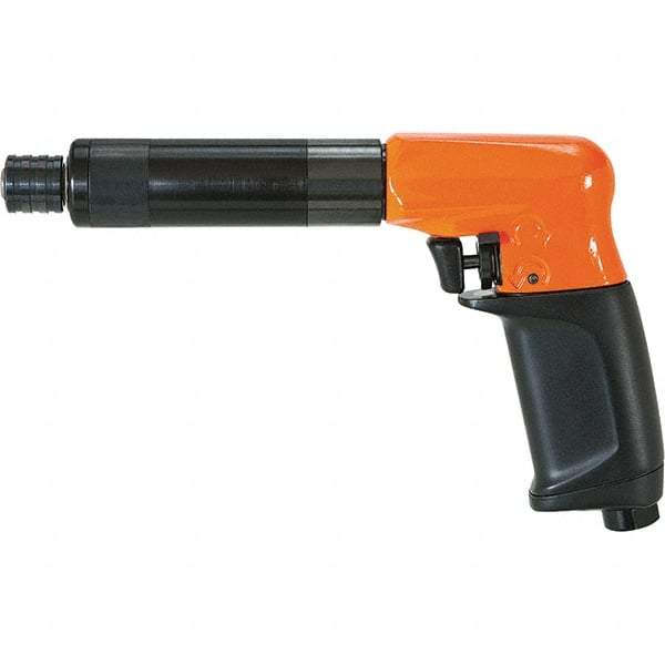 Cleco - 1/4" Bit Holder, 1,900 RPM, Pistol Grip Handle Air Screwdriver - 0.3 to 2.2 Ft/Lb Torque, 1/4" Inlet, 11 CFM - Makers Industrial Supply