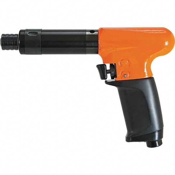 Cleco - 1/4" Bit Holder, 2,800 RPM, Pistol Grip Handle Air Screwdriver - 75 Ft/Lb Torque, 1/4" Inlet, 22 CFM - Makers Industrial Supply