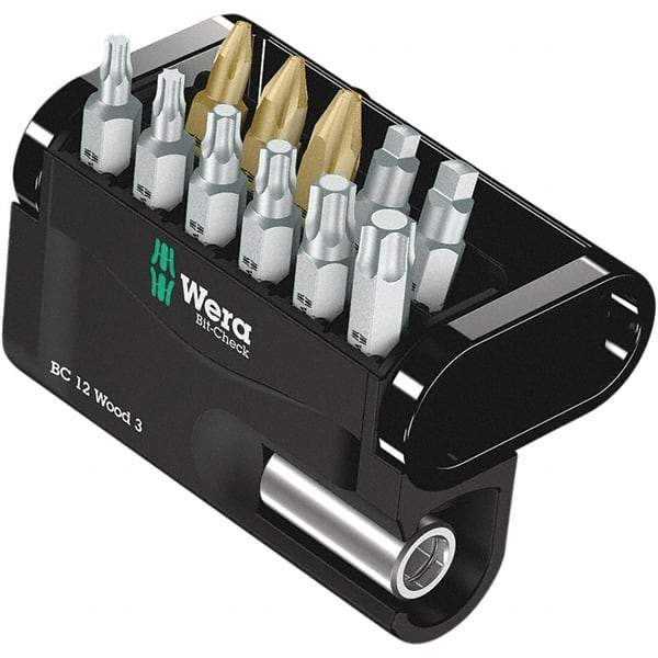 Wera - Screwdriver Bit Sets Type: Bit Set Drive Size: 1/4 (Inch) - Makers Industrial Supply