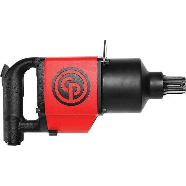 Chicago Pneumatic - #5 Spline Drive, 2,800 RPM, 5,900 Ft/Lb Torque Impact Wrench - D-Handle, 84.5 CFM, 90 psi, 1/2" NPT Inlet - Makers Industrial Supply