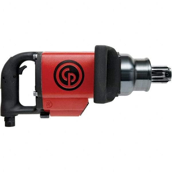 Chicago Pneumatic - #5 Spline Drive, 3,500 RPM, 3,600 Ft/Lb Torque Impact Wrench - D-Handle, 51.5 CFM, 90 psi, 1/2" NPT Inlet - Makers Industrial Supply