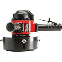 Chicago Pneumatic - 6" Wheel Diam, 6,000 RPM, Pneumatic Angle & Disc Grinder - 5/8-11 Spindle, 70 CFM, Side Exhaust - Makers Industrial Supply