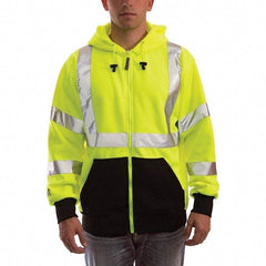 Tingley - Size 3XL Jacket - High Visbility Lime, Polyester, Zipper Closure, 56 to 58" Chest - Makers Industrial Supply