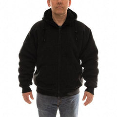 Tingley - Size M Jacket - Black, Polyester & Cotton, Zipper Closure, 40 to 42" Chest - Makers Industrial Supply