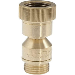 Watts - Vacuum-Breaker Valves Type: Dual Check Material: Lead Free Brass - Makers Industrial Supply