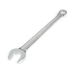 Combination Wrench: Chrome, Chrome-Plated