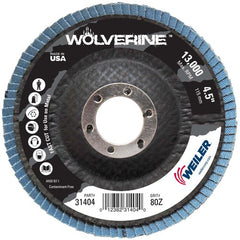 4-1/2″ Vortec Pro Abrasive Flap Disc, Flat, Phenolic Backing, 80Z, 7/8″ Arbor Hole - Makers Industrial Supply