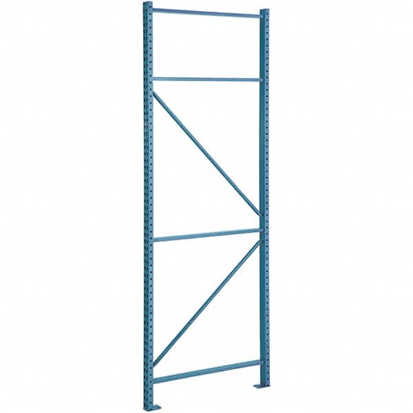 Steel King - 22,780 Lb Capacity Heavy-Duty Framing Upright - 1-7/8" Wide x 96" High x 42" Deep, Blue - Makers Industrial Supply