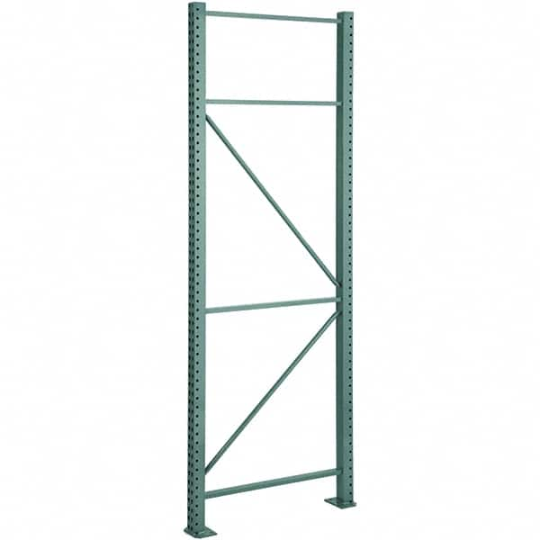 Steel King - 41,430 Lb Capacity Heavy-Duty Framing Upright - 3" Wide x 192" High x 48" Deep, Green - Makers Industrial Supply