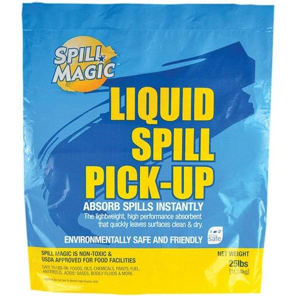 Spill Magic - 25 Lb Bag Perlite Granular Absorbent - Spill Containment - Makers Industrial Supply