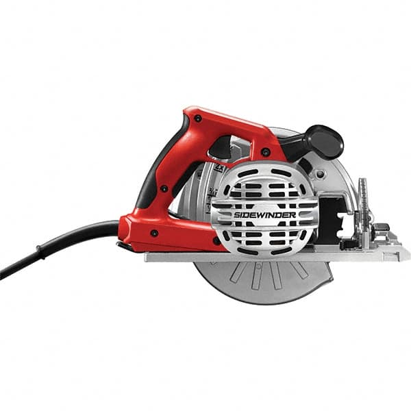 Skilsaw - 15 Amps, 7-1/4" Blade Diam, 5,300 RPM, Electric Circular Saw - 120 Volts, 10' Cord Length, 5/8" Arbor Hole, Left Blade - Makers Industrial Supply