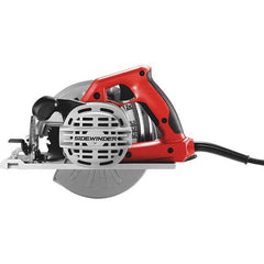 Skilsaw - 15 Amps, 7-1/4" Blade Diam, 5,300 RPM, Electric Circular Saw - 120 Volts, 10' Cord Length, 5/8" Arbor Hole, Left Blade - Makers Industrial Supply