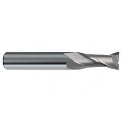 3/4 Dia. x 4 Overall Length 2-Flute Square End Solid Carbide SE End Mill-Round Shank-Center Cut-Uncoated - Makers Industrial Supply