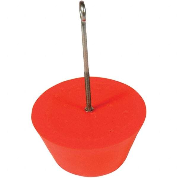 UltraTech - 9" Long x 8' Wide, Polyurethane Drain Plug - 8" Diam, Orange, Use for Spill Response - Makers Industrial Supply