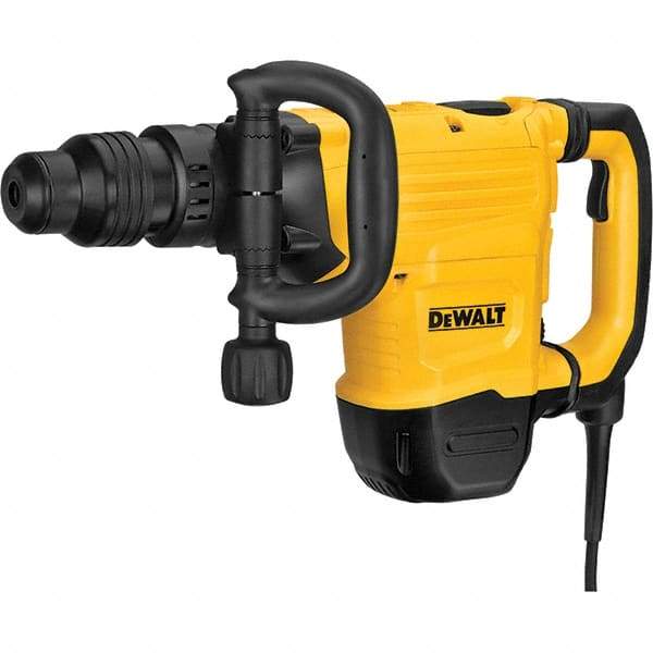 DeWALT - 1,350 to 2,705 BPM, 10.2" Stroke Length, Electric Demolition Hammer - 15 Amps, 1-3/4 NPT - Makers Industrial Supply