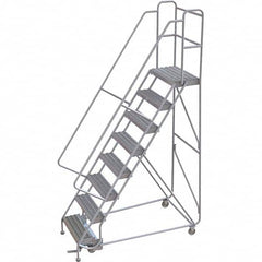 TRI-ARC - Rolling & Wall Mounted Ladders & Platforms Type: Rolling Warehouse Ladder Style: Rolling Safety Ladder - Makers Industrial Supply