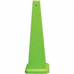 PRO-SAFE - Cone & A Frame Floor Signs Shape: Cone Type: Restroom, Janitorial & Housekeeping - Makers Industrial Supply