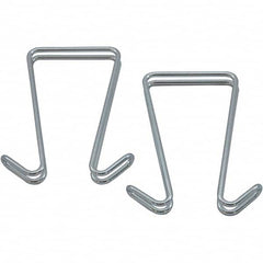 ALERA - Coat Racks, Hooks & Shelving Type: Hook Panel Number of Hooks: 2 - Makers Industrial Supply