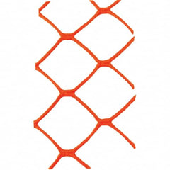 PRO-SAFE - 100' Long x 4' High, Orange Reusable Safety Fence - Makers Industrial Supply