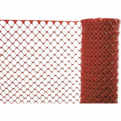 PRO-SAFE - 100' Long x 4' High, Orange Reusable Safety Fence - Makers Industrial Supply