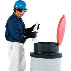 UltraTech - 11" High x 24-1/2" Diam, Polyethylene, Open Head Funnel - 5 Gal Drum/Pail Capacity - Makers Industrial Supply