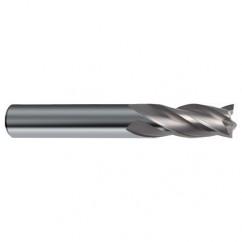 7/32 Dia. x 2-1/2 Overall Length 4-Flute Square End Solid Carbide SE End Mill-Round Shank-Center Cut-Uncoated - Makers Industrial Supply