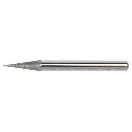 1/8″ × 3″ Electroplated Diamond Hone-150 Grit; 6 Degree Included Angle - Makers Industrial Supply